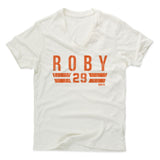 Mens Men's V-Neck Ivory