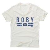 Mens Men's V-Neck Ivory