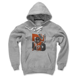 Mens Lace Hoodie Gray