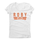 Womens Women's V-Neck White